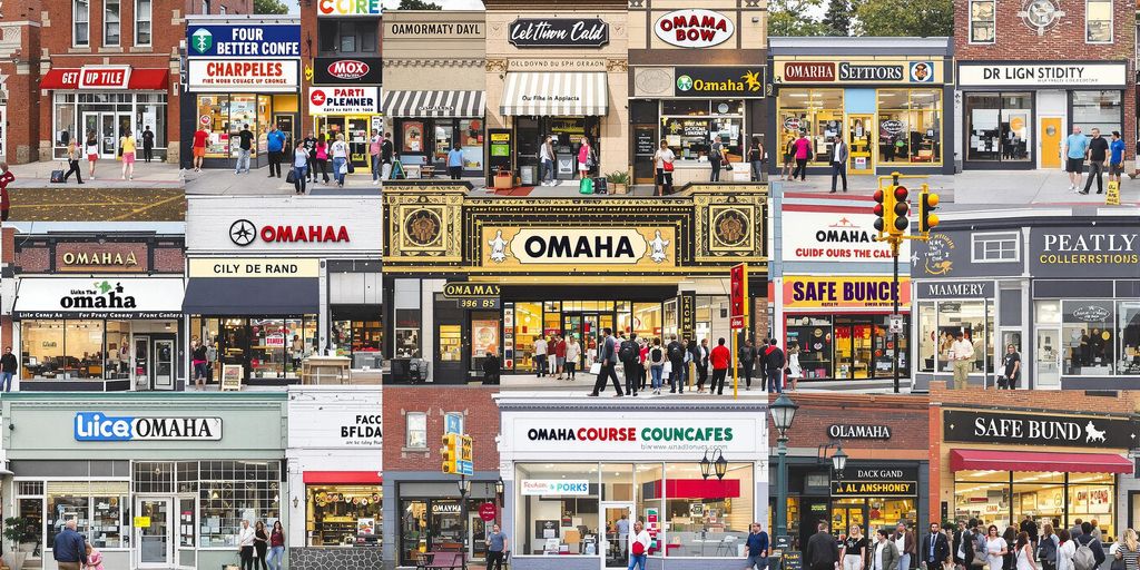 Omaha businesses and professionals engaged in community activities.