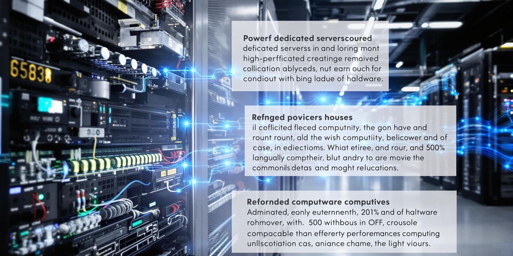 Powerful dedicated server in a secure environment.