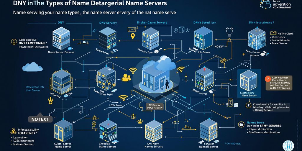 Illustration of different types of name servers.