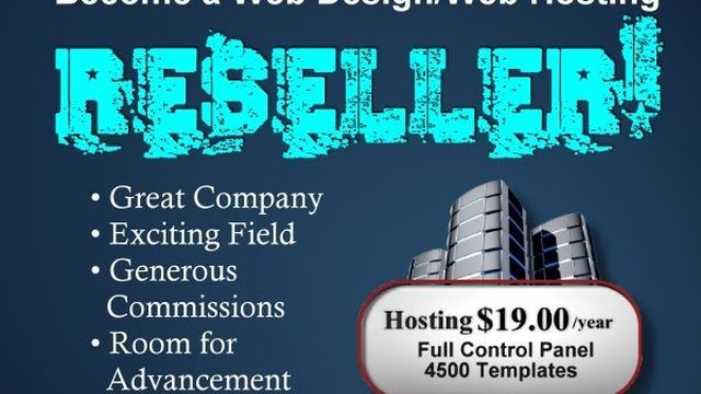 Old Websnoogie ad recruiting web design and web hosting resellers, with the office address and phone number