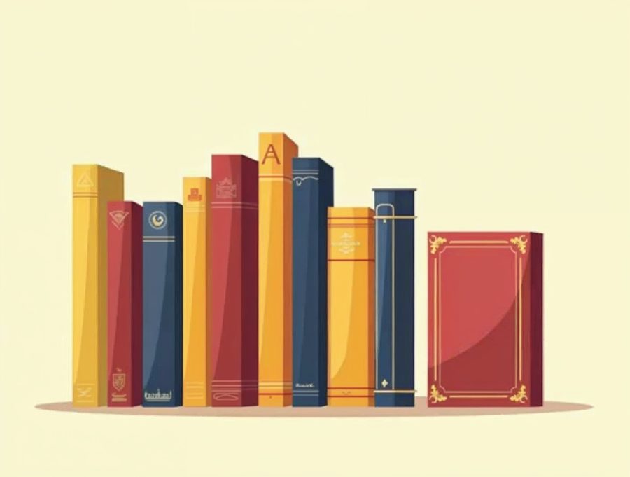 Flat illustration of a pen drawing a slanted line next to a straight line to show italic style