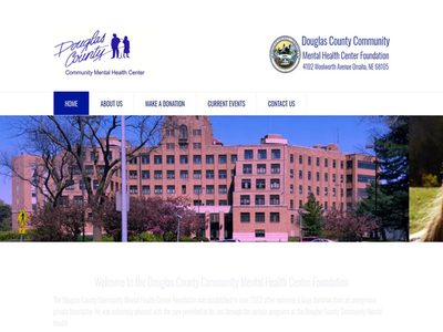 Home page of the Douglas County Community Mental Health Center Foundation website