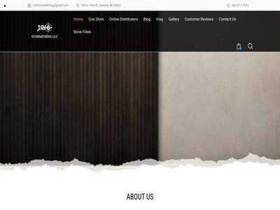 Home page of the IGY6 Gunsmithing LLC website