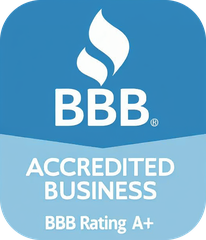 BBB Accredited Business, BBB Rating A+ (opens Websnoogie's BBB profile)