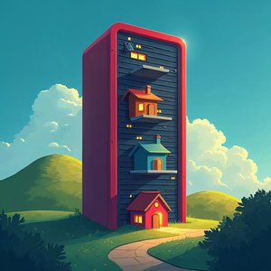 Illustration for Shared hosting