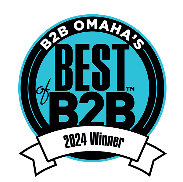 best of b2b 2024 winner ribbon from Business to Business Magazine