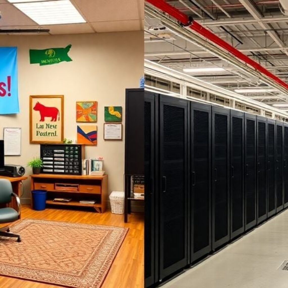 Local and national web hosting servers comparison in Nebraska.