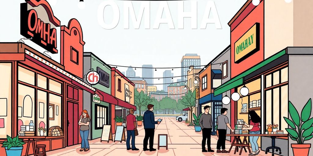 Omaha businesses thriving in a vibrant local community.