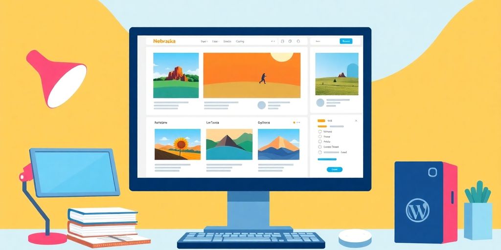Illustrative image of optimized images on a business site.