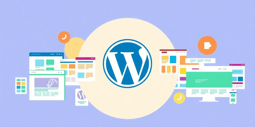 Illustrative image comparing WordPress with other CMS platforms.
