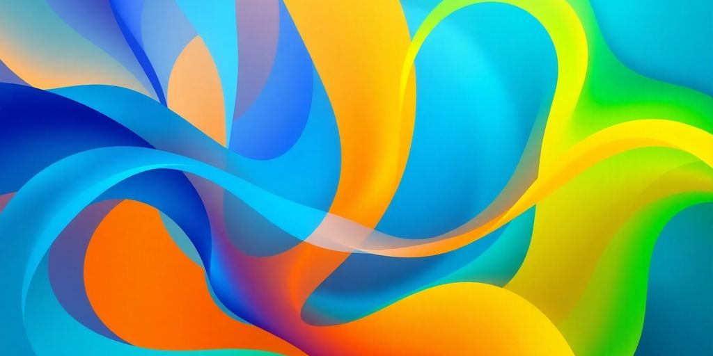 Colorful abstract design for Nebraska business websites.